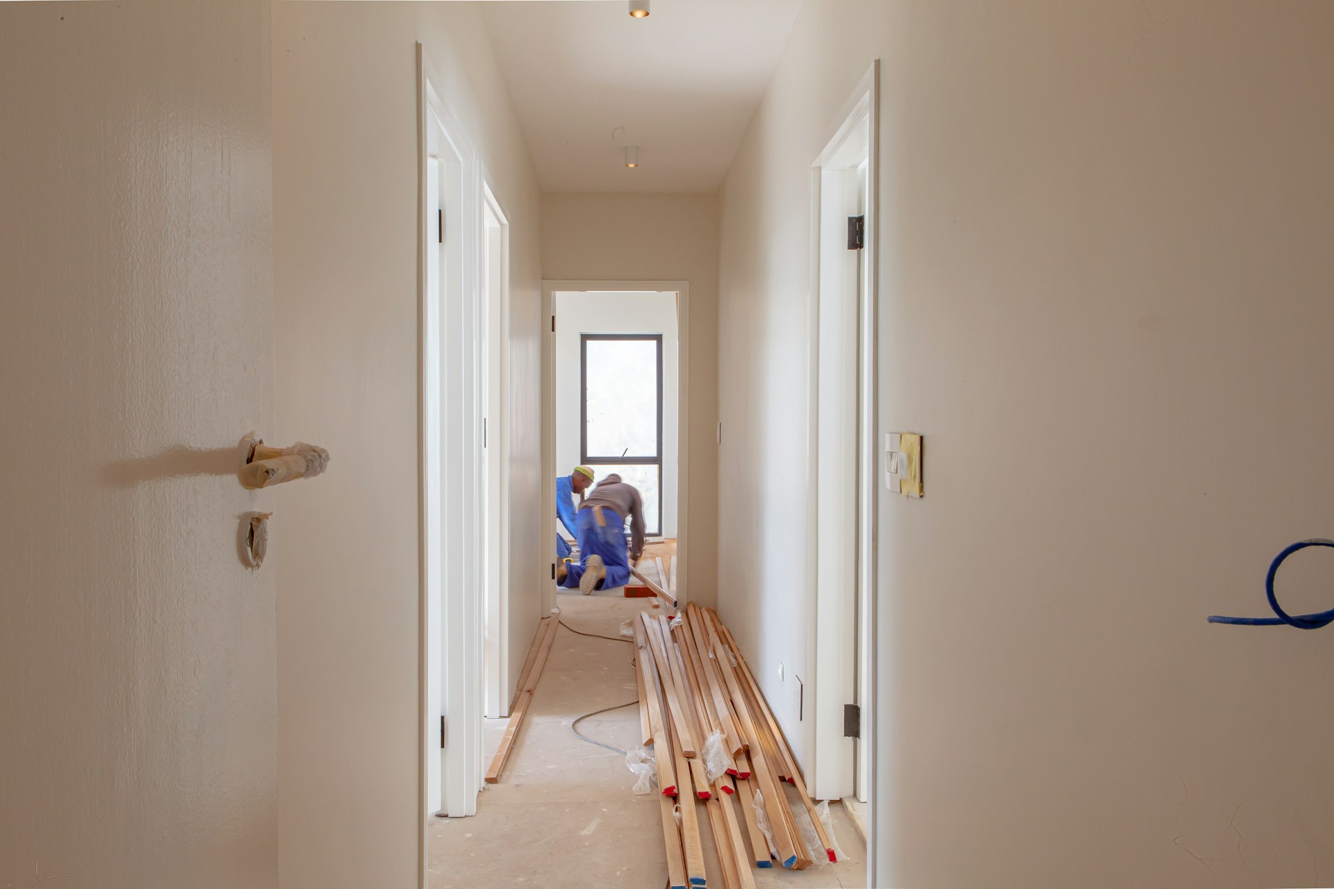 Renovation work in progress on a Houston-area home (illustrative photo, not an actual job site)