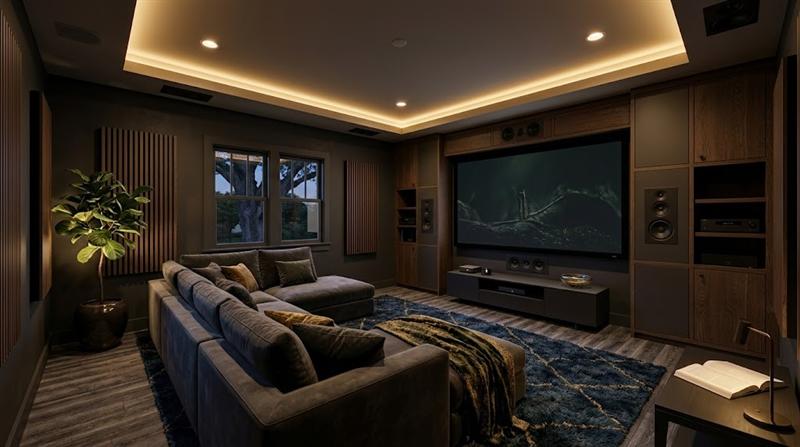 Garage Conversion in Houston Heights: A Guest Suite (illustrative rendering, not a photo of the project)